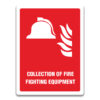 COLLECTION OF FIRE FIGHTING EQUIPMENT SIGN