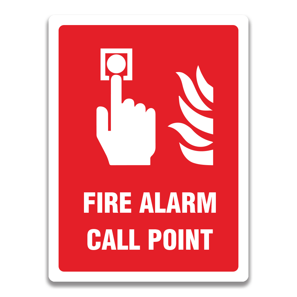 FIRE ALARM CALL POINT SIGN