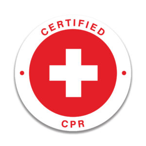 CERTIFIED CPR Sticker