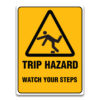 TRIP HAZARD MICROWAVE IN USES SIGNS