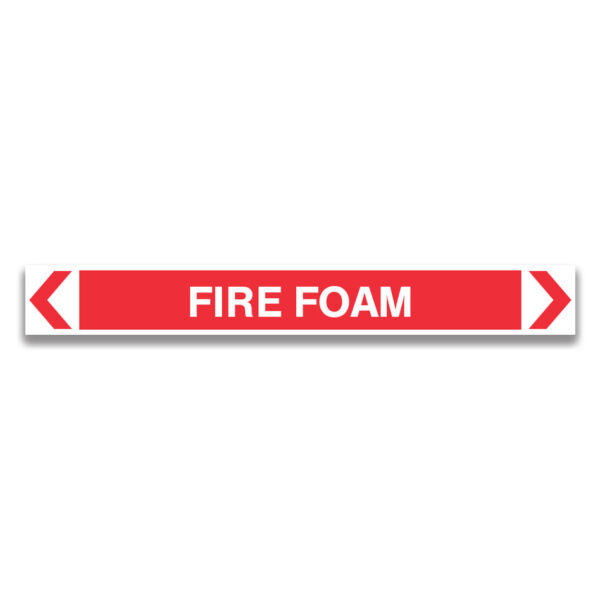 FIRE FOAM Pipe Marker