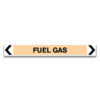 FUEL GAS Pipe Marker