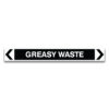 GREASY Waste Pipe Marker