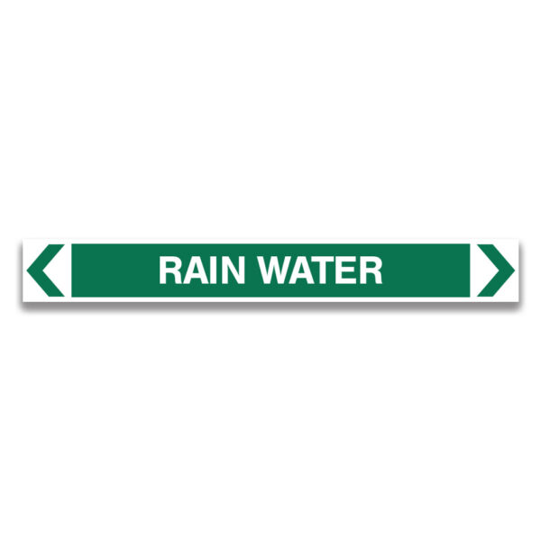 RAIN WATER Pipe Marker