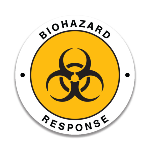 BIOHAZARD RESPONSE Sticker