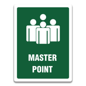 MASTER POINT SIGNS