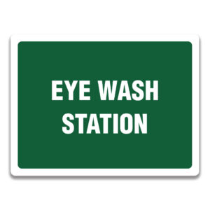 EYE WASH STATION SIGN