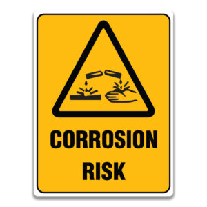 CORROSION RISK SIGN
