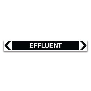 EFFLUENT Pipe Marker