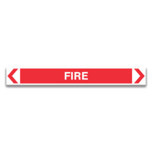 fire pipe marker