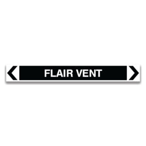 FLAIR VENT Pipe Marker