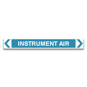 INSTRUMENT AIR Pipe Marker