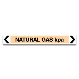 natural gas kpa pipe marker
