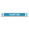 PLANT AIR Pipe Marker