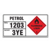PETROL SIGNS AND LABELS